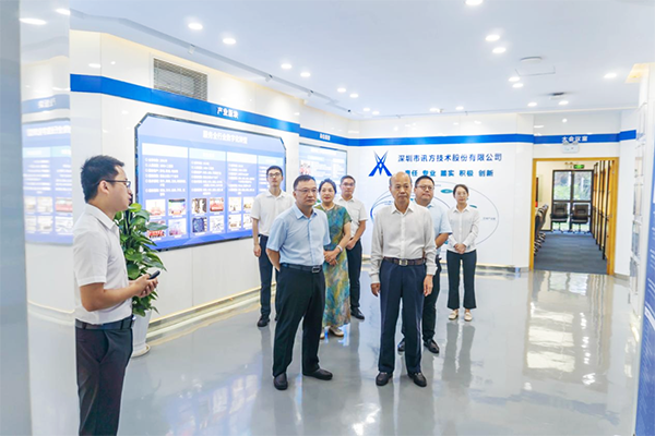 鄭州信息工程職業(yè)學院領導一行蒞臨訊方技術考察交流